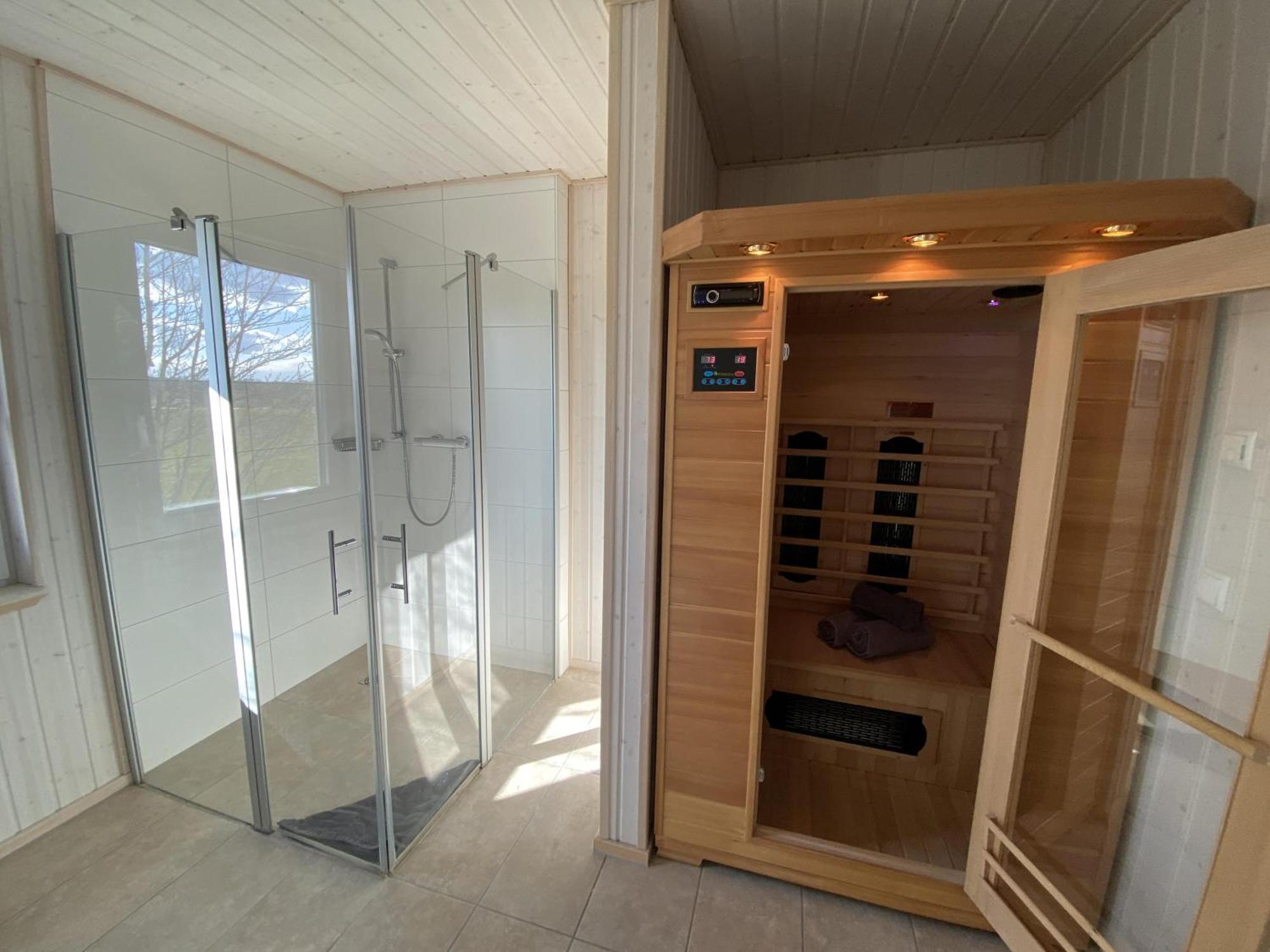 Ferienhaus Skipper Hus By Seeblick Ferien Oro, Kamin,Sauna Olpenitz Exterior foto